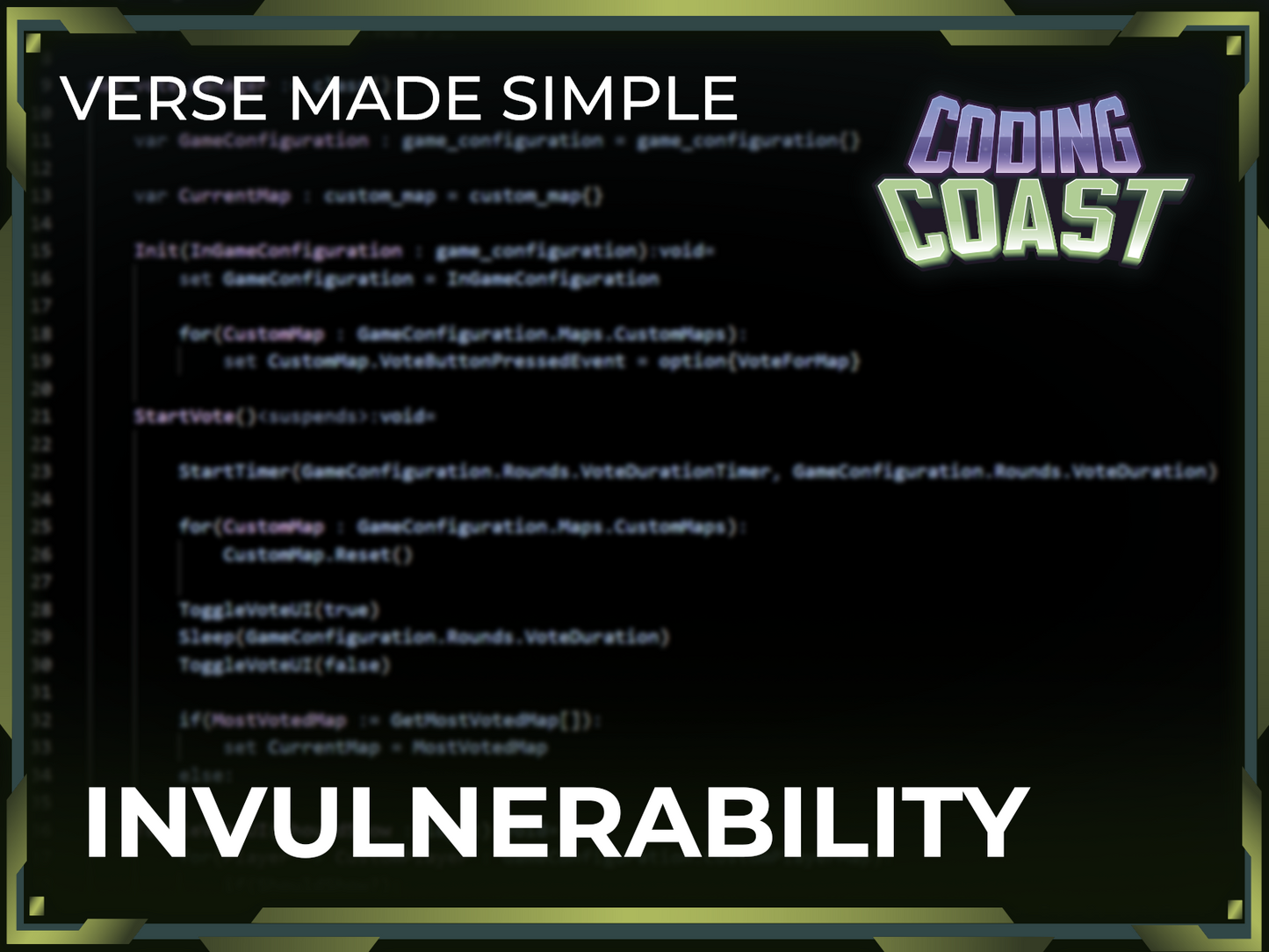 Invulnerability Creative Device. Displayed over Fortnite Creative Device in UEFN.