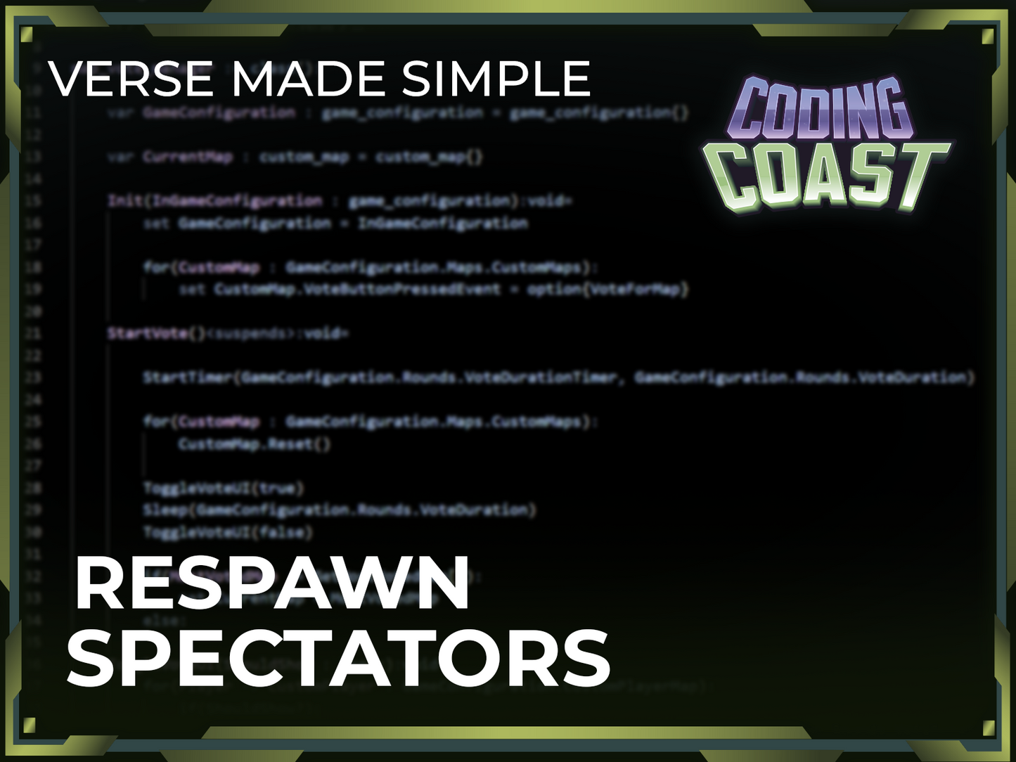 'Respawn Spectators Creative Device' Displayed over Fortnite Creative Device in UEFN