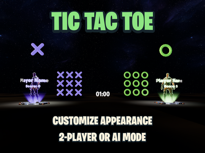 Tic Tac Toe Minigame