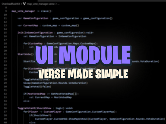UIModule Verse Made Simple